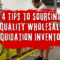 4 tips to sourcing quality wholesale liquidation inventory