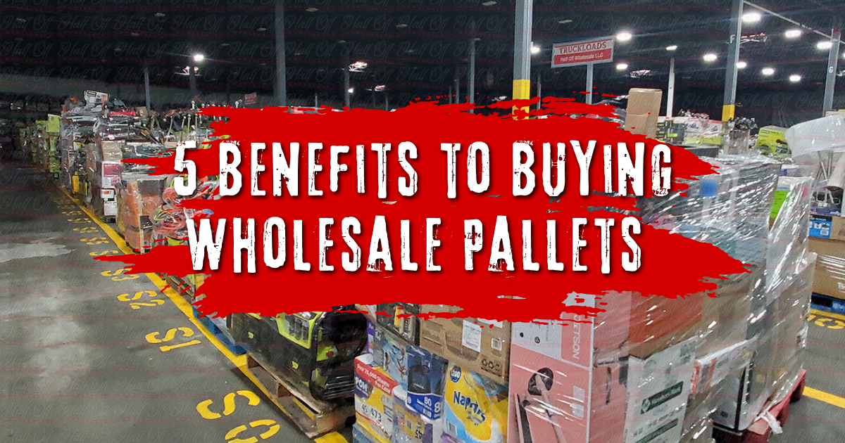 5 Benefits to Buying Wholesale Pallets