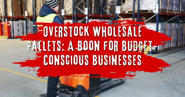 Overstock Wholesale Pallets A Boon for Budget-Conscious Businesses