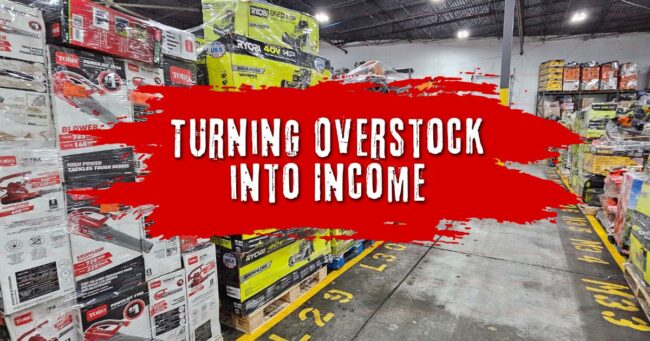 Turning Overstock into Income